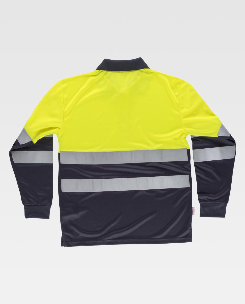 POLO FLUOR MANGA LARGA - Imagen 2